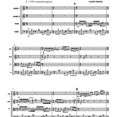 part of X-Country STRING QUARTET Project, "21 steps"