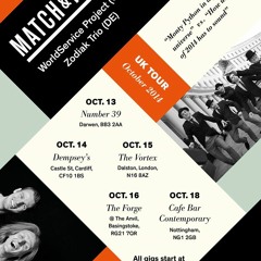 WSP (UK) + Zodiak Trio (DE) UK tour!