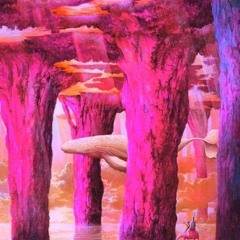 Million Billion Ov Pink Whalez In The Cloudless Sky Oover The Forest