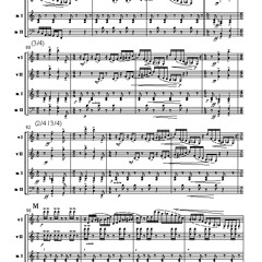 MOV, "Move Over variations," after the Janis Joplin classic, for mallet quartet