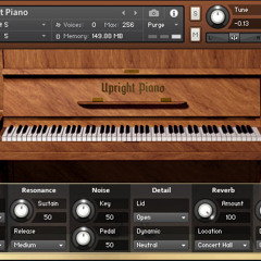 NI Pianos - 05 Upright Piano