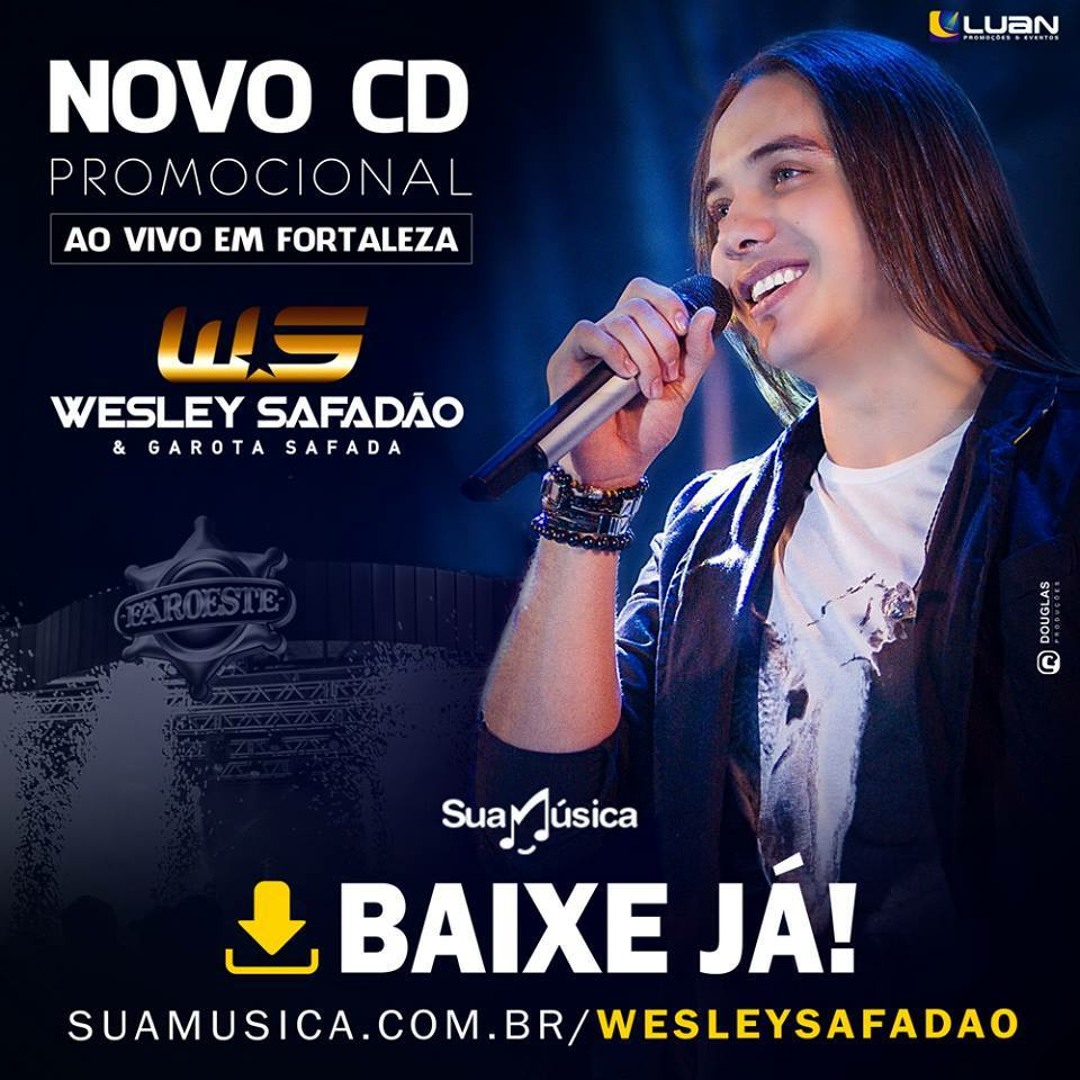 Listen to Musica Nova - Wesley Safadão & Garota Safada - Hoje Eu Vou Beber  by Paulo Ricardo Moraes in safadão playlist online for free on SoundCloud