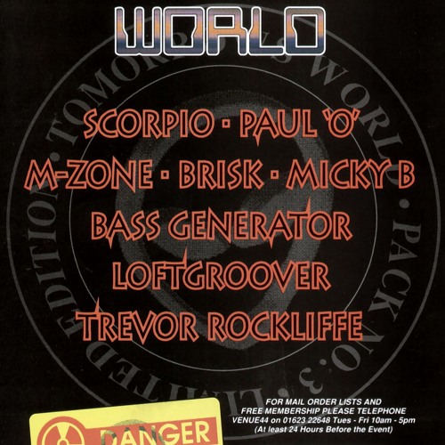 LOFTGROOVER-TOMORROWS WORLD - SERIOUS TECHNO - PART 5 11.08.95