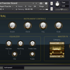 NI Pianos - 12 August Foerster Grand Kontakt 128 Voice With Pedal