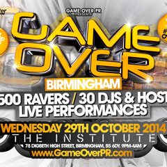 GAME OVER 0121 ★ SLOW JAMS - OLD VS NEW ★ MIXED BY JUKESS ★ WEDS 29TH OCT 2014