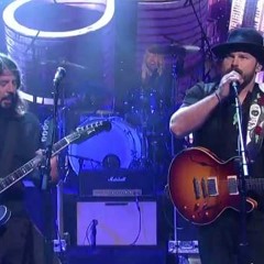 Foo Fighters with Zac Brown: "War Pigs" - David Letterman