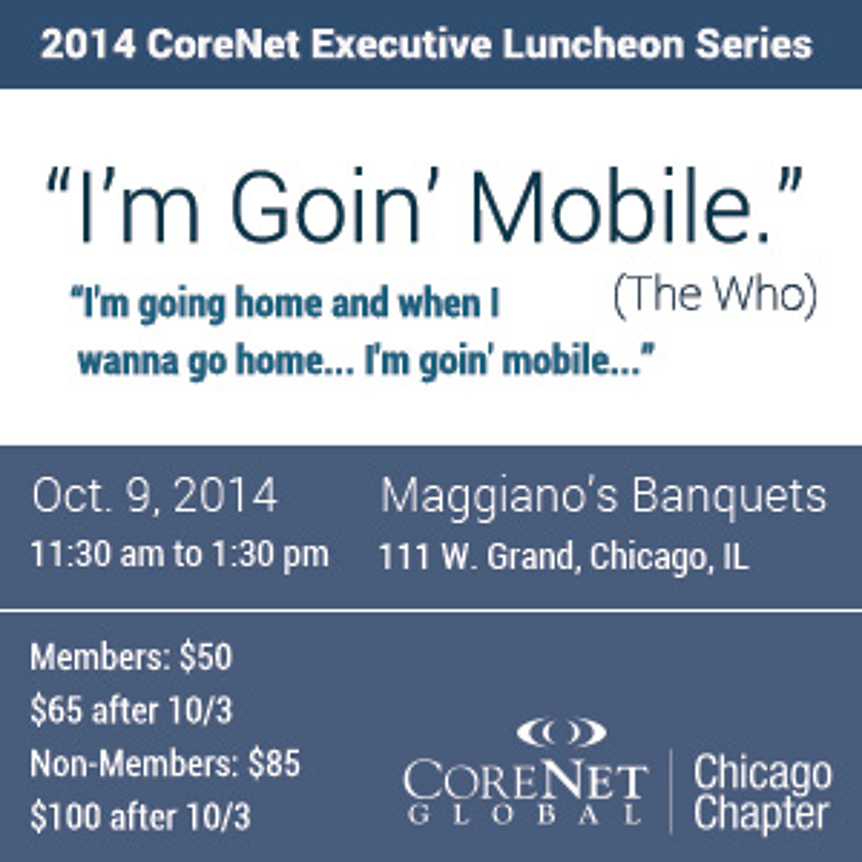 I'm Goin' Mobile