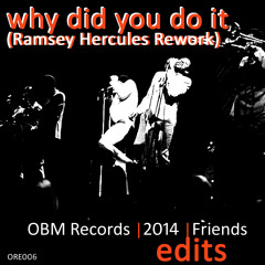 Why Did You Do It (Ramsey Hercules ReWork) [ORE006]