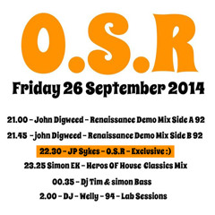 OSR resident mix September