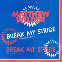 Matthew Wilder - Break My Stride (DJ 0.000001 Rmx)