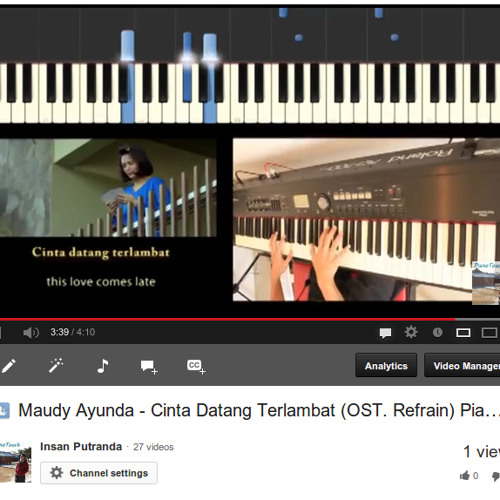 Download lagu maudy ayunda cinta datang terlambat chords