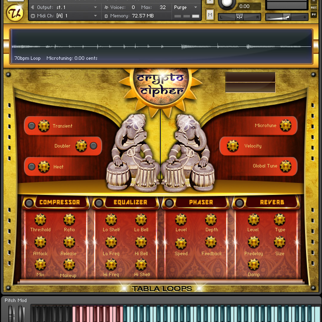 Stream Crypto Cipher | Listen to Tabla Loops - Crypto Cipher playlist  online for free on SoundCloud