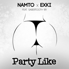 NAMTO & EXKI - PARTY LIKE (Feat. SaberTooth '89)