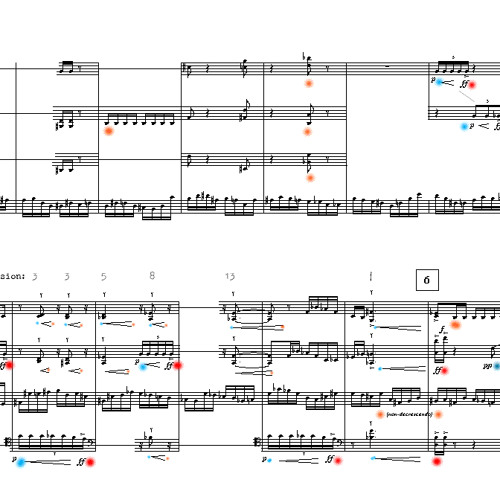part of X-Country STRING QUARTET Project, "Study in 2"