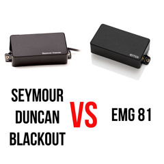EMG 81 vs Seymour Duncan Blackout AHB-1 - Metal
