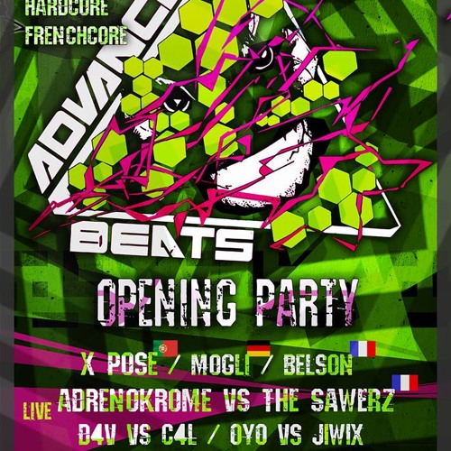 D4v Vs C4l @ OPENING AdvancedBeats 2k14 - 2k15 , Inox Club