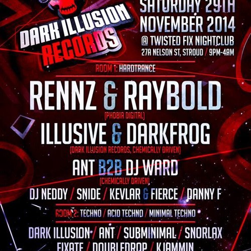 DARK ILLUSION RECORDS LAUNCH PARTY - PROMO MIX - Room 2