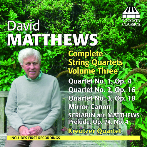 David Matthews: String Quartet No. 2, Op. 16; II: Scherzo