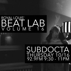 SubDocta - Beat Lab Radio Vol 16 - Exclusive Mix