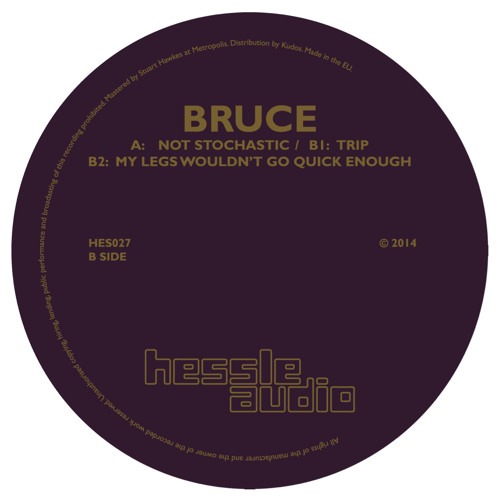 Bruce "My Legs Wouldn't Go Quick Enough" - Boiler Room Debuts
