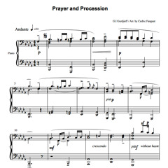 Prayer and Procession