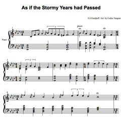 As if the Stormy Years had Pas