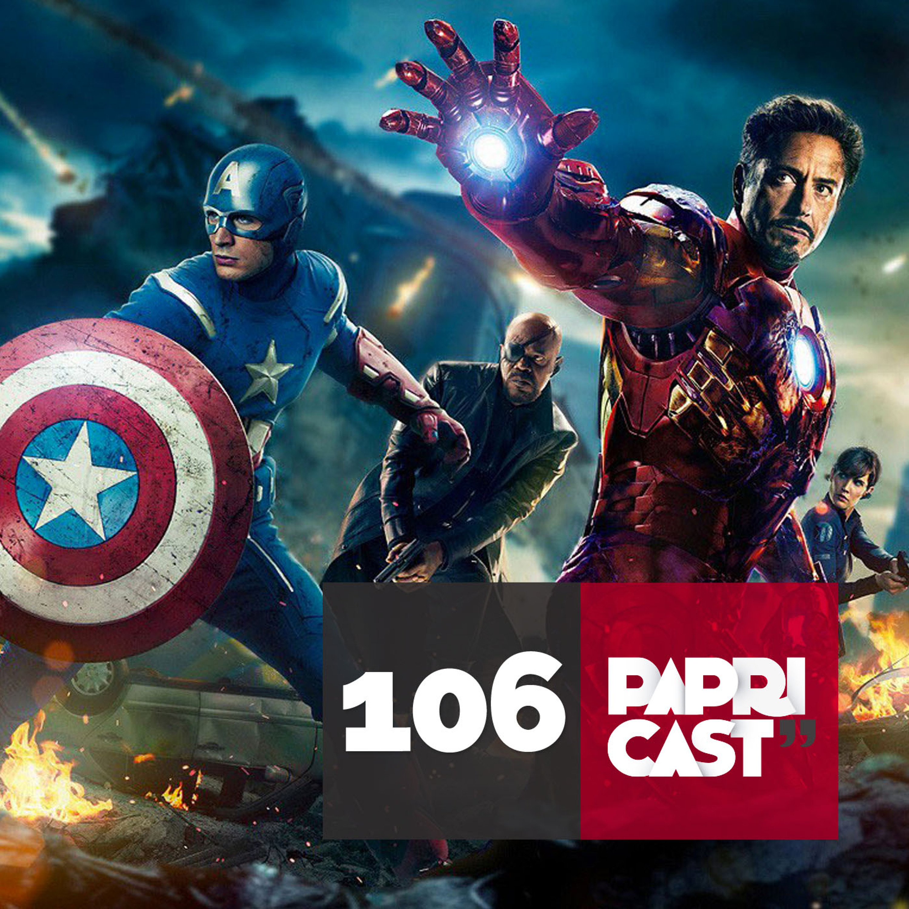 Papricast 106 /// A Guerra Civil da Marvel episode artwork