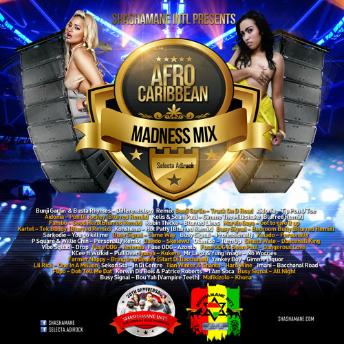 AfrocaribbeanMadnessMix by-Sel.ADIROCK a.k.a ALBINOROCK Outta SHASHAMANE INTL.