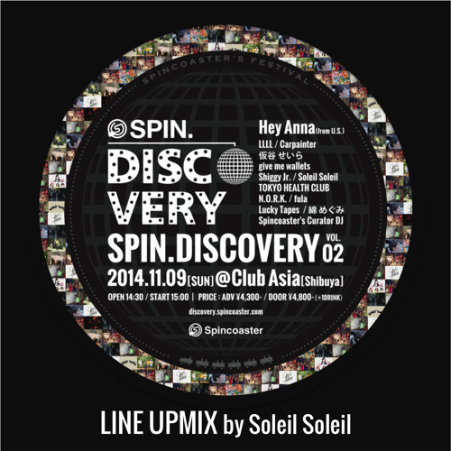 SPIN.DISCOVERY - VOL.02- LINEUP MIX By Soleil Soleil