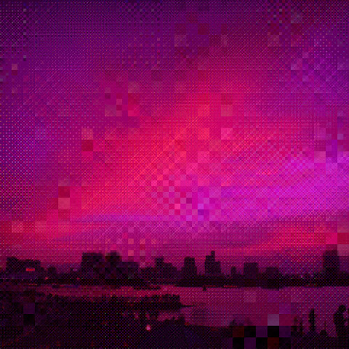 Fuchsia Red Sky