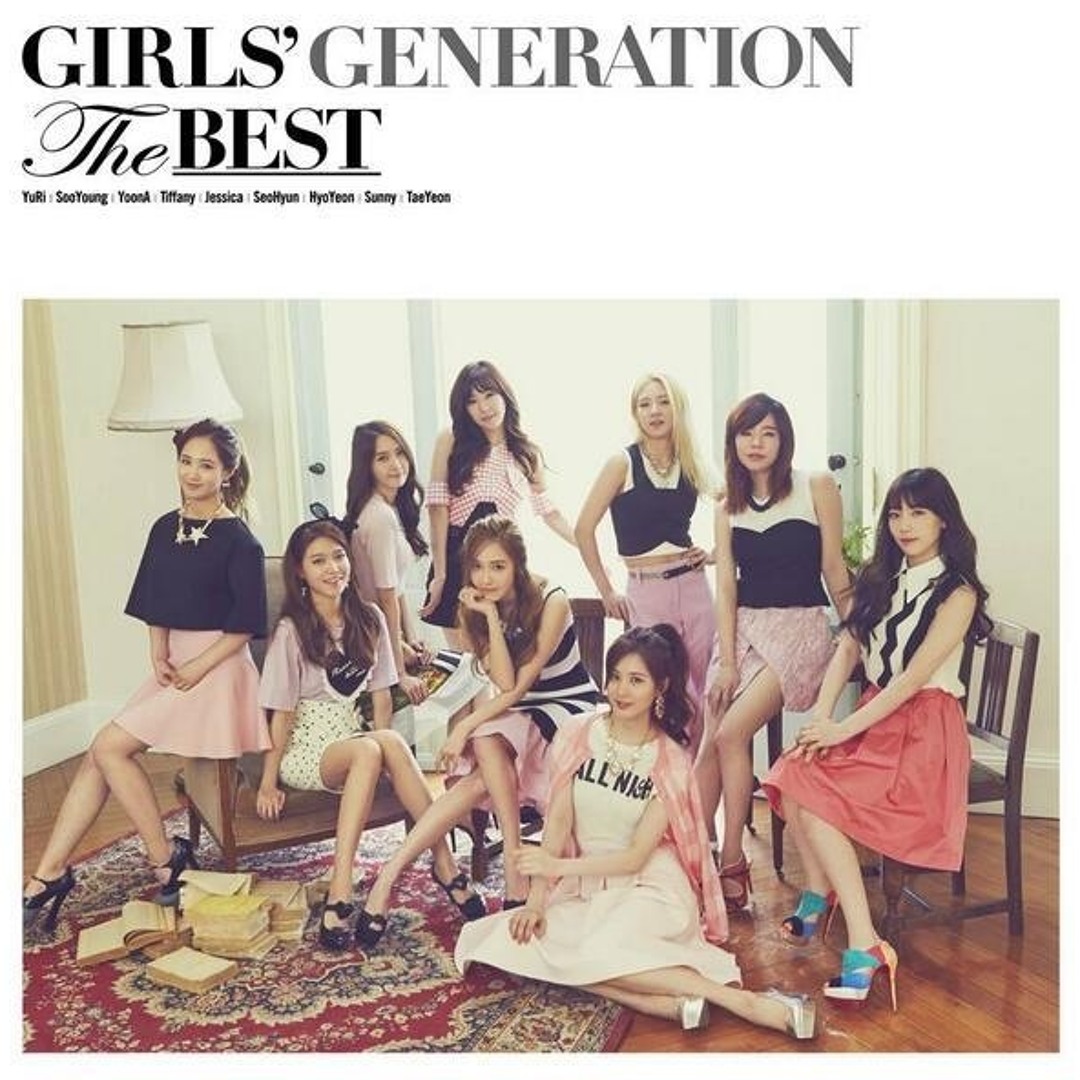 【美品】少女時代　GIRLS'GENERATION Girls' Generation (少女時代) Divine Color Coded Lyrics (Kan/Rom