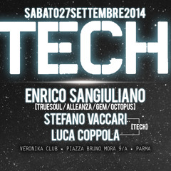Enrico Sangiuliano @ TECH, Parma - September 27th, 2014