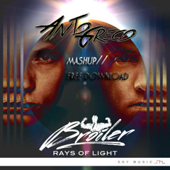 Broiler - Rays Of Light VS Ciara - Body Part ( Anto Greco Mashup )