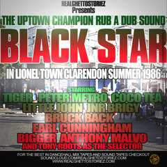 BLACK STAR IN LIONEL TOWN SUMMER 1986