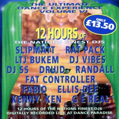 SLIPMATT-set 1--DANCE PARADISE - THE ULITIMATE DANCE EXPERIENCE VOLUME 6 10.09.94