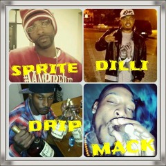 King Sprite, Don Dilli, Blood Drip, Bern mack (Freestyle For My Doggs).