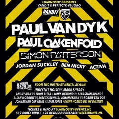 Johan Ekman Vs Robbie Van Döe LIVE @ Luminosity Pres VANDIT & Perfecto | Amsterdam 2014-10-15
