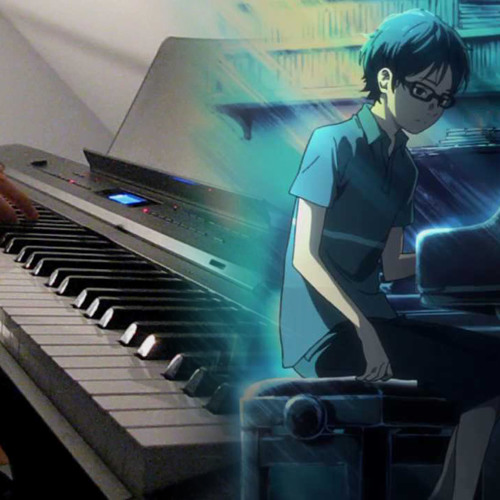 Listen to Shigatsu Wa Kimi No Uso -Otouto Mitai na Sonzai ~Piano Solo (Ep 3  BGM) Cover by Blackchaosvortex in anime playlist online for free on  SoundCloud