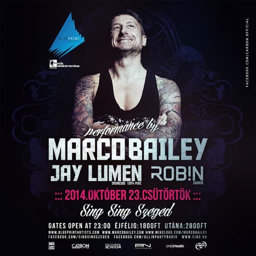 Stream ROBIN LIVE SING SING - 20141023 - MARCO BAILEY by ROBIN FUTAKI |  Listen online for free on SoundCloud