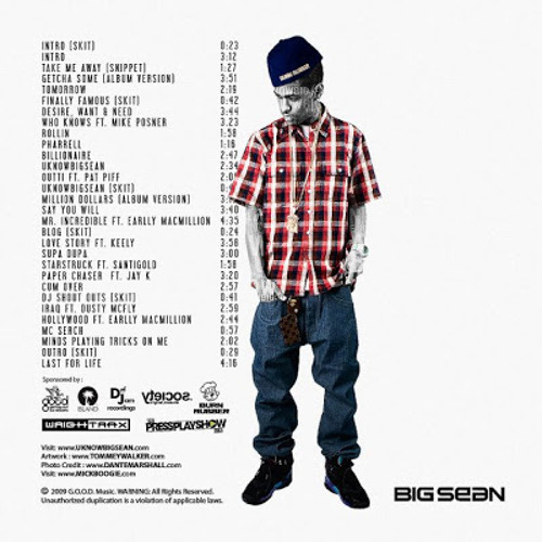 Stream Big Sean - Supa Dupa [MixTape VerSion] [pro. WrighTrax] by