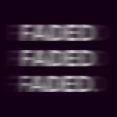 Faded