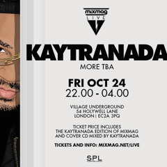 KAYTRANADA - Live Mixmag DJ set @VillageUnderground (24/10/14)