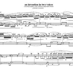 from THE MAGIC BOX, "An Invention in 2 Voices,, for vibraphone & marimba