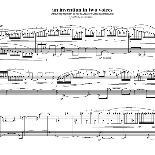 from THE MAGIC BOX, "An Invention in 2 Voices,, for vibraphone & marimba