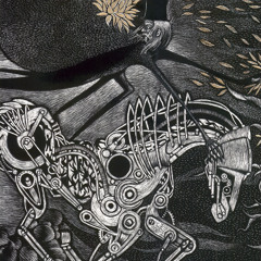 On A White Horse - dark balladic poem by Mike Galsworthy