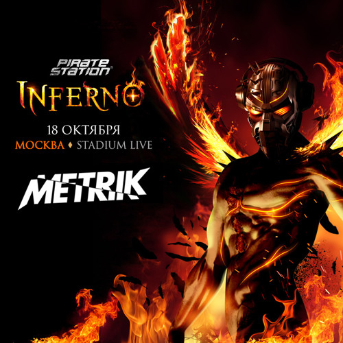 Metrik - Live From Pirate Station - Stadium Live, Moscow (18.10.14)