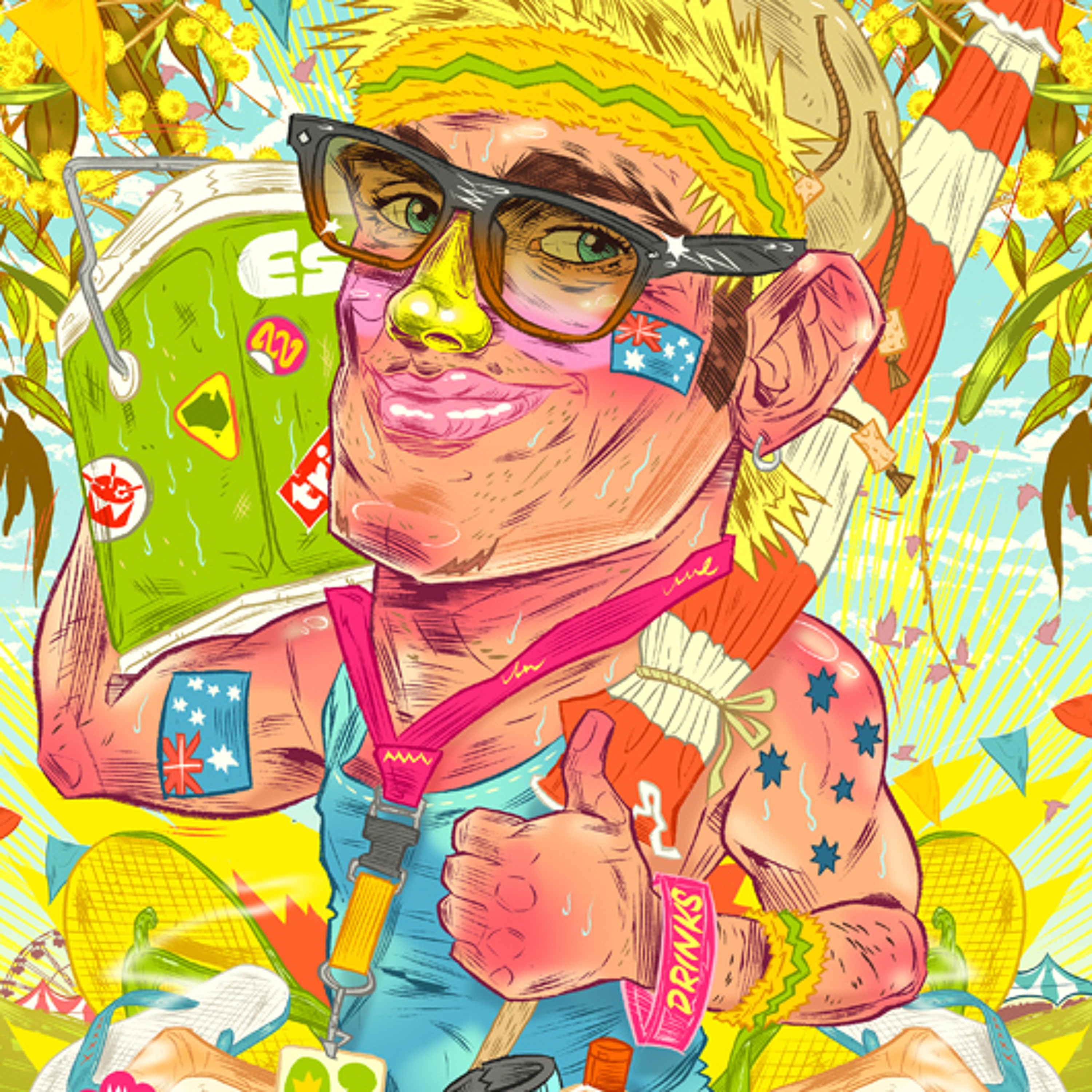 musicforfriends archive : Dick Cosmic - Fresh Down Under
