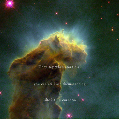 Look, I'm Dancing on the Death Star [naviarhaiku043 - They say when stars die]