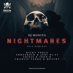 DJ Monita - Nightmares (Ricky Force Remix Clip)- Skeleton