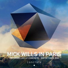 Mick Wills At Nation Night @Concrete - Paris - 03.10.2014